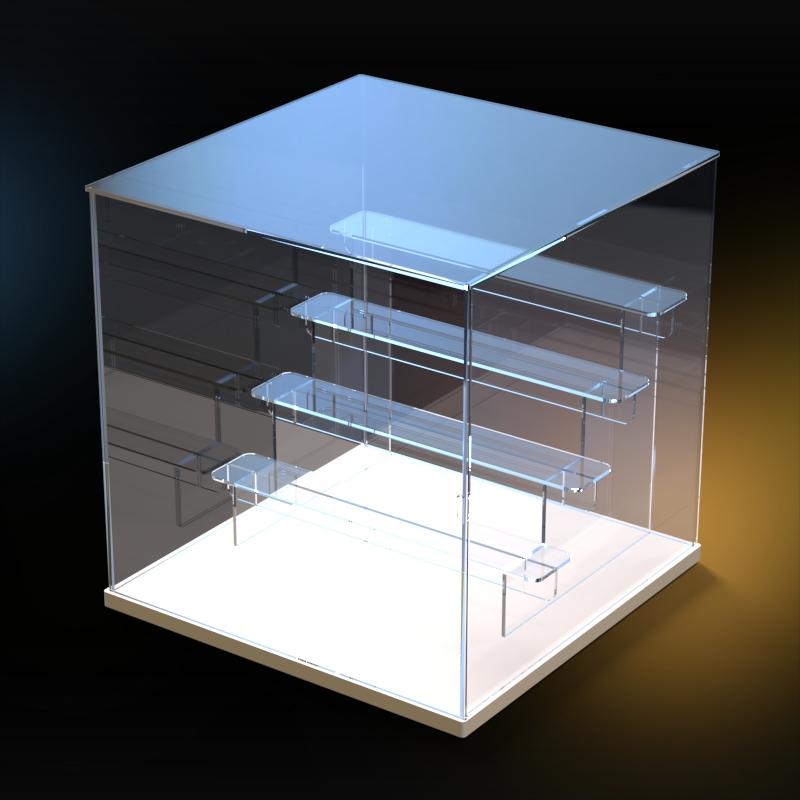 Figurák Tárolása | Akril Kiállító Doboz, Figura Vak Doboz, Divatos Játék Lépcsős Átlátszó Tároló Doboz, Többrétegű Kiállító Állvány. Figurák Tárolása Figurák Tárolása